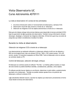 Gu&iacute;a de trabajo - Astronom&iacute;a AST0111