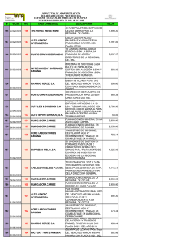 INFORME DE ORDENES DE COMPRA Marzo corregido