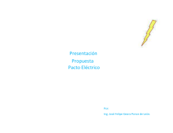 Jos&eacute; Felipe Geara &ndash; Propuesta Gas Natural