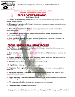 Descargue menú de cocina japonesa click aquí