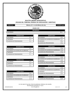 25 - Tribunal Federal de Conciliación y Arbitraje
