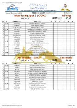 Infantiles Equipos | SOCIAL Parking J0* Equipos | SOCIAL Secretar&iacute;a