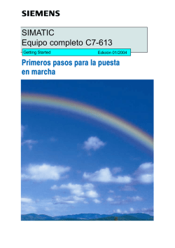 SIMATIC Equipo completo C7-613