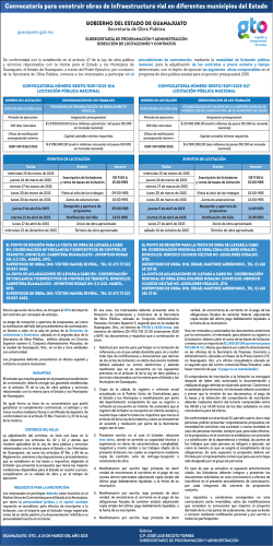 Descargar (PDF, 78KB) - Secretaría de Obra Pública del Estado de