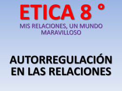 ETICA 5 ° - WebColegios