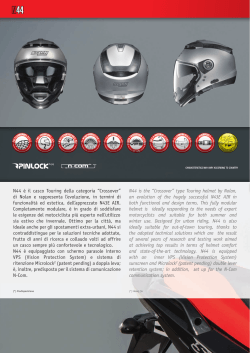 N44 is the “Crossover” type Touring helmet by Nolan