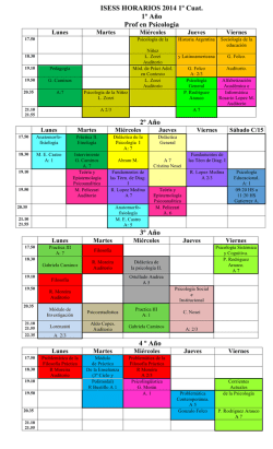 horarios 2015
