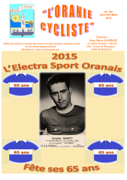 Courrier : Jean-Marie BARROIS