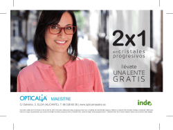indo 2 por 1 - Optica Maestre Elda