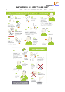 INSTRUCCIONES DEL SISTEMA BREEZHALER&reg;