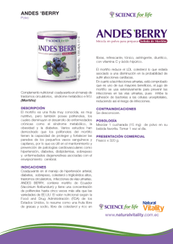 Andes Berry - Natural Vitality