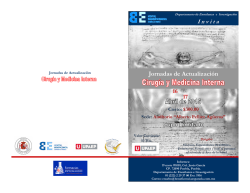 Jornadas de Actualizaci&oacute;n - Hospital Beneficencia Espa&ntilde;ola