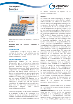 Neurapas&reg; Balance - Natural Vitality