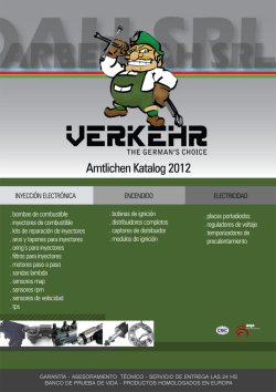 VERKEHR Catálogo General