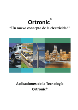 Aplicaciones de la Tecnolog&iacute;a Ortronic
