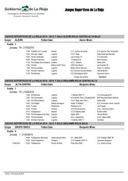 Jornada 21-03-2015 - Escuelas de F&uacute;tbol de Logro&ntilde;o