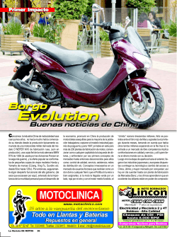 Primer Impacto - La Revista De Motos