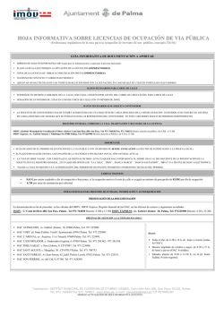 HOJA INFORMATIVA - IMOV
