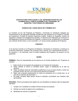 alumnos - Coordinación de Estudios de Posgrado