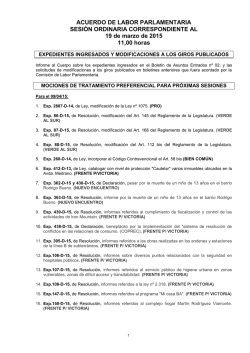 Labor Parlamentaria - Legislatura de la Ciudad de Buenos Aires