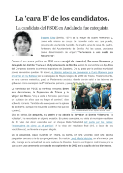 Susana D&iacute;az. Creyente y catequista