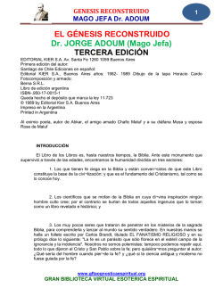 Jorge Adoum Genesis Reconstruido