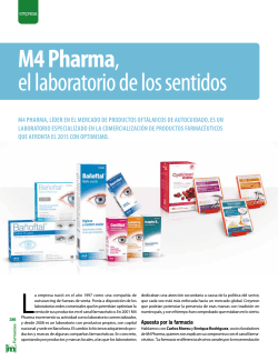 M4 Pharma, el laboratorio de los sentidos
