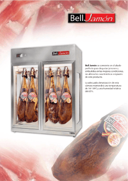 Ficha Vitrina Jamonera