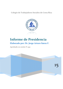 Presidencia - Colegio de Trabajadores Sociales de Costa Rica