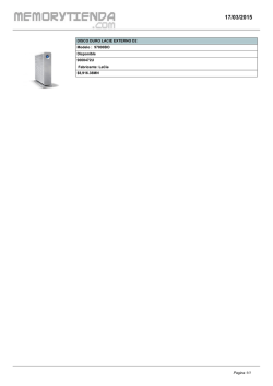 DISCO DURO LACIE EXTERNO D2 Modelo : 97000BO Disponible