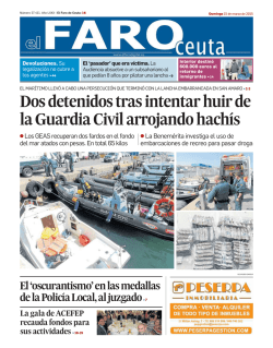 Dos detenidos tras intentar huir de la Guardia Civil