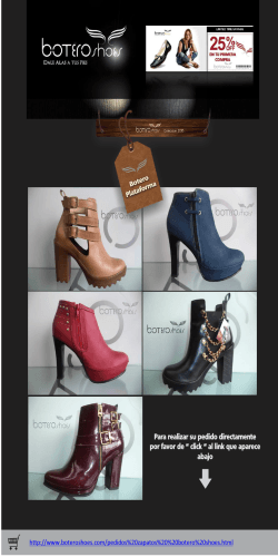 catalogo pdf botero shoes