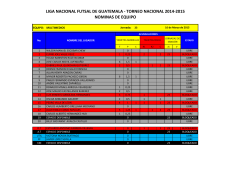 Multimedios - Futsal de Guatemala