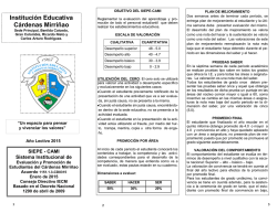 Instituci&oacute;n Educativa C&aacute;rdenas Mirri&ntilde;ao