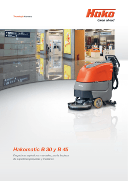 Hakomatic B30/B45
