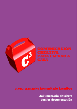 EAPN EUSKADI:Comunicaci&oacute;n creativa para llevar a