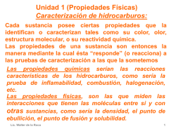 Unidad 1 (Q.O.I 1S 2015) (Propiedades f&iacute;sicas Hidrocarburos)