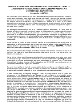 hechos suscitados en la secatid - La Noticia en Guatemala / La