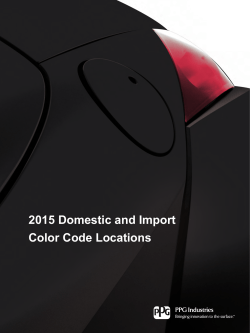 OEM Color Code Locations Guide