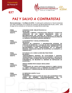 037 PAZ Y SALVO A CONTRATISTAS
