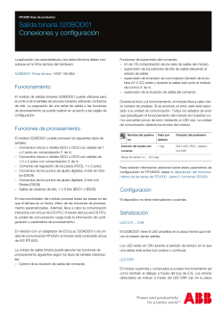 520BOD01 Conexiones y configuración (Español - pdf