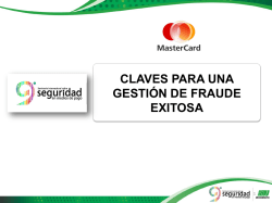 JACK SINNOTT MasterCard - Miami Optimizando la Gesti&oacute;n de