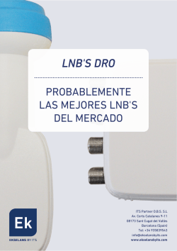 LNB`S DRO - ekselans by its