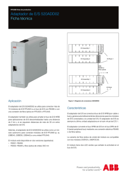 Ficha t&eacute;cnica