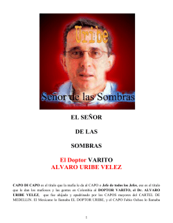 uribe el señor de las sombras - Gran Fratervidad Tao Gnóstica