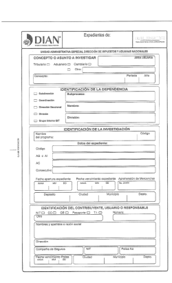 Caratula Procedimiento Gestión de las Devoluciones y/o