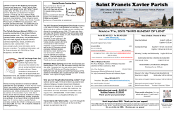 Saint Francis Xavier Parish - Saint Francis Xavier Church