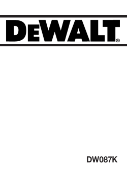 DW087K - After Sales Service
