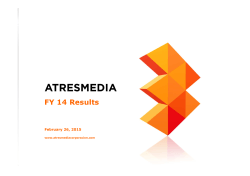 FY 14 Results