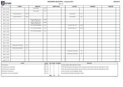 INGENIER&Iacute;A INDUSTRIAL - Industrial 2014 24/02/2015